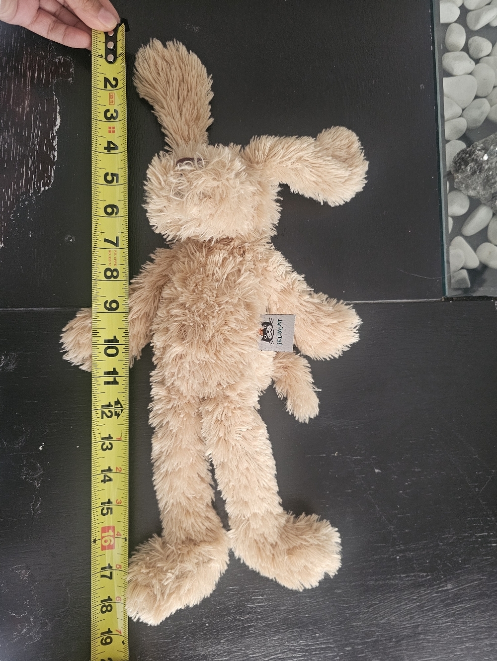 Jellycat Slackajack Dog London Light Brown Rare HTF Retired - Picture 6 of 6